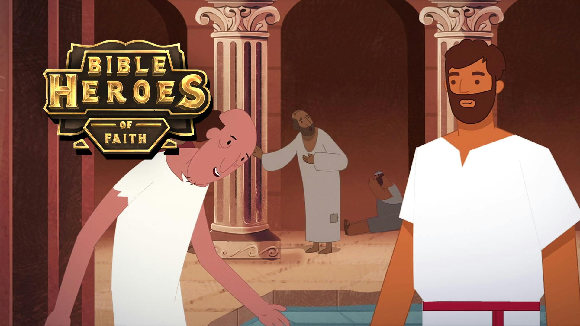 Jésus guérit à la piscine de Bethesda